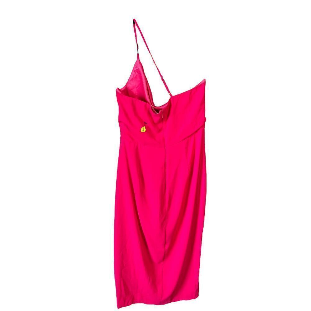 Lovers and Friends Lazo Midi Dress Hot Pink Size S - Picture 5 of 8